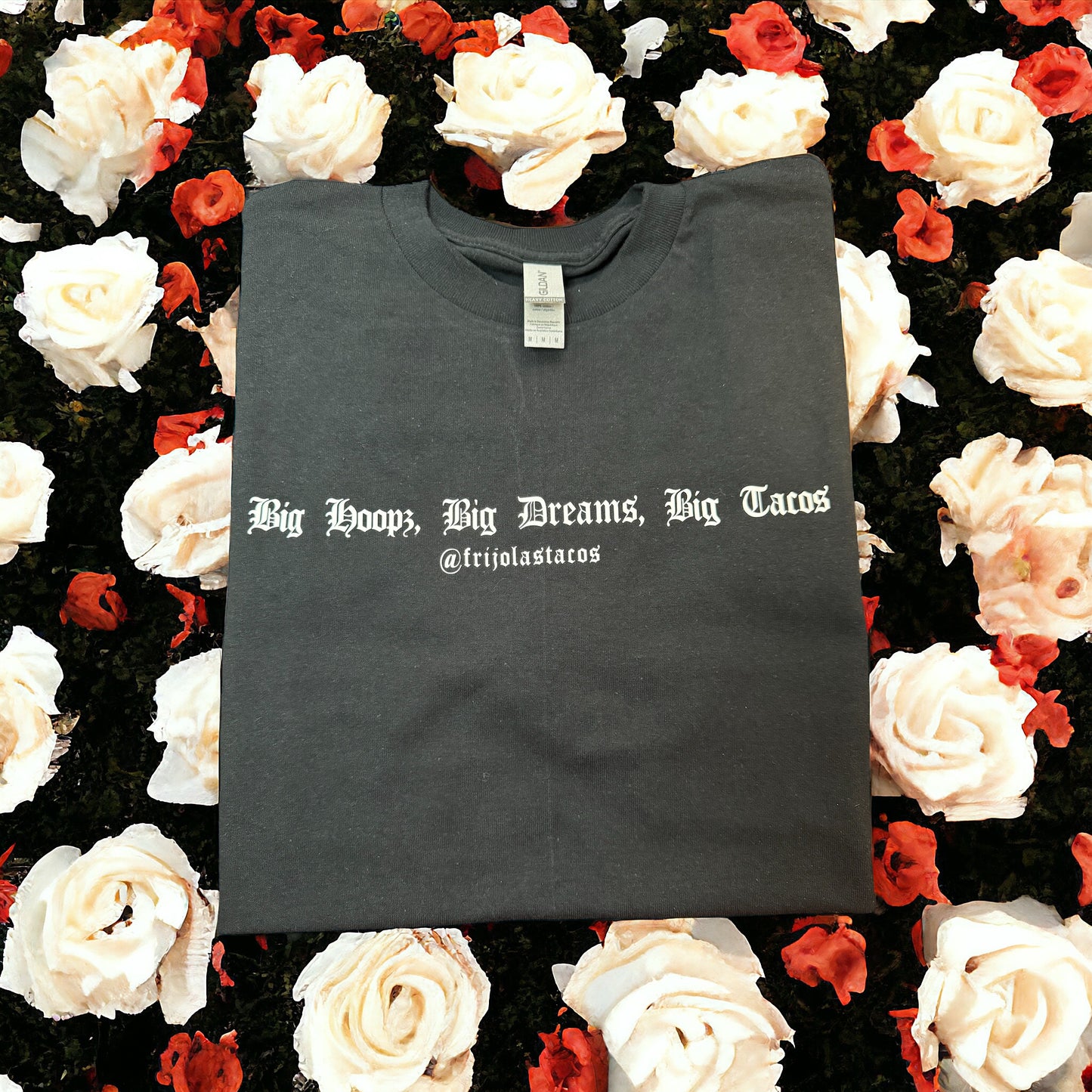 Big Hoopz, Big Dreams, Big Tacos Tee